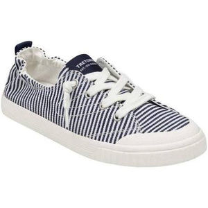 NWT Tretorn blue/white striped sneaker